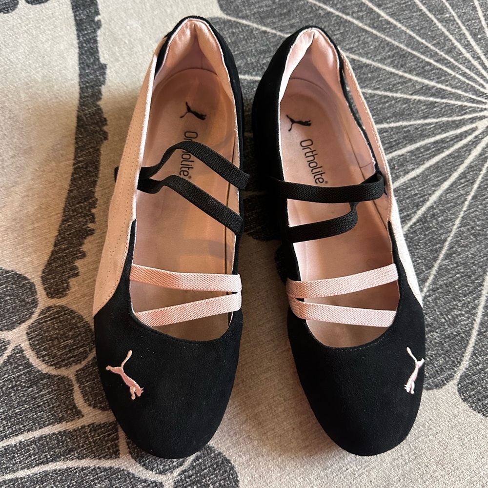 Puma Speedcat US Womens 10 Black & Pink Light Wear